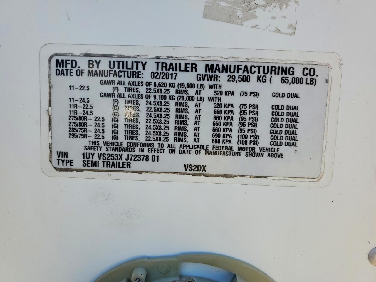 2018 UTILITY ALL Models