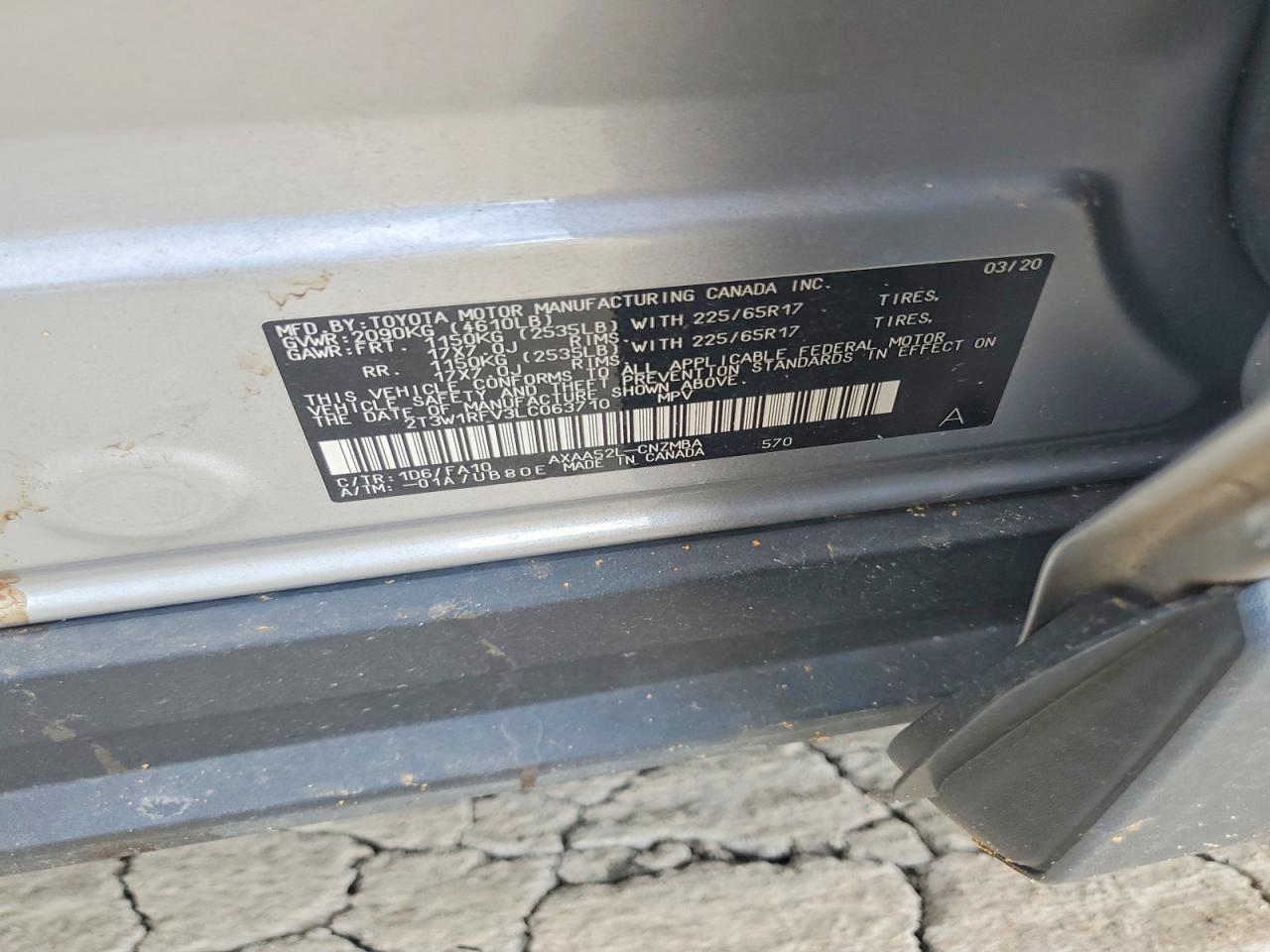 2020 TOYOTA RAV4
