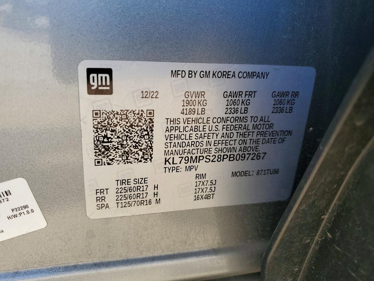 2023 CHEVROLET TRAILBLAZE