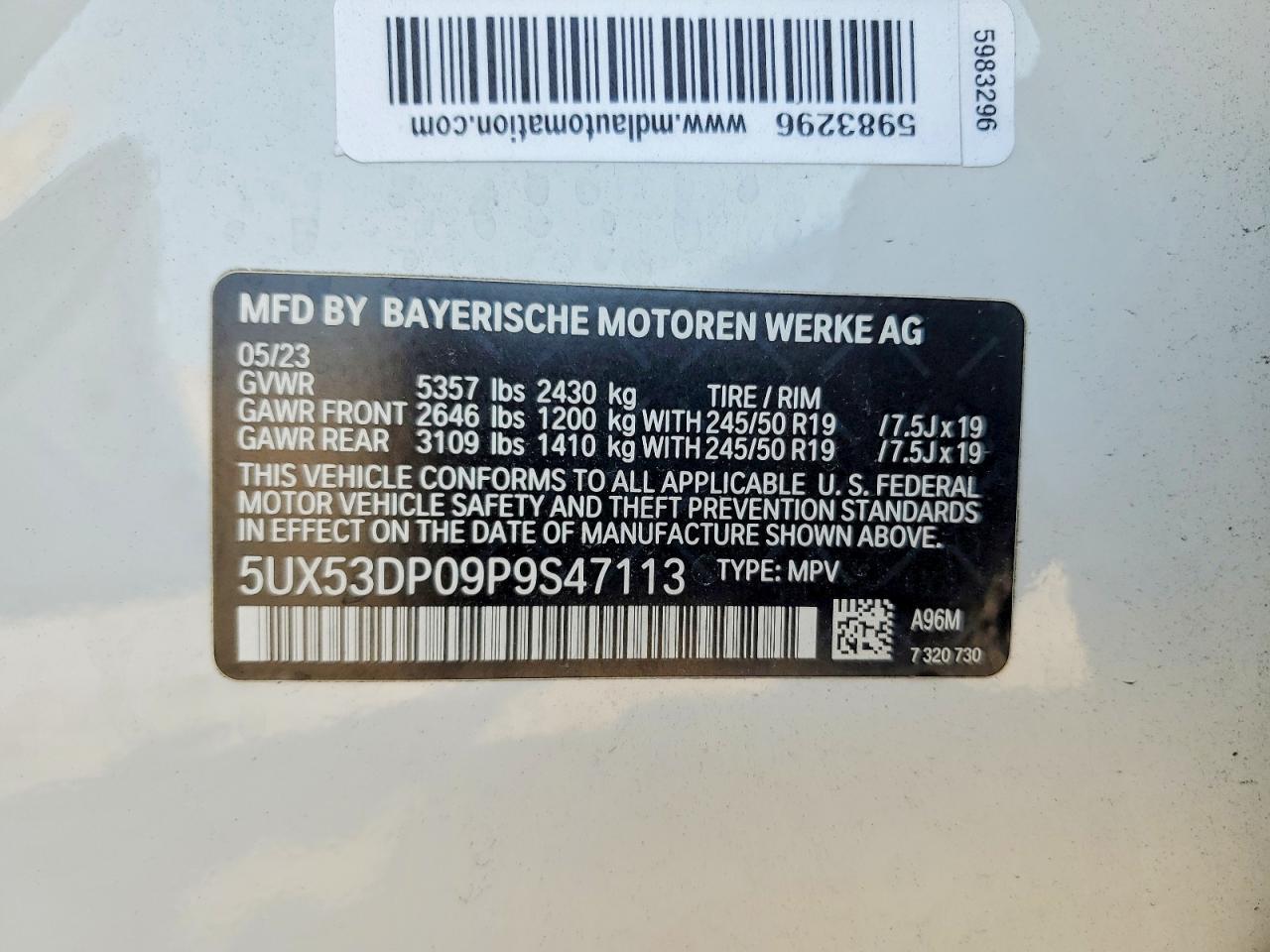 2023 BMW X3