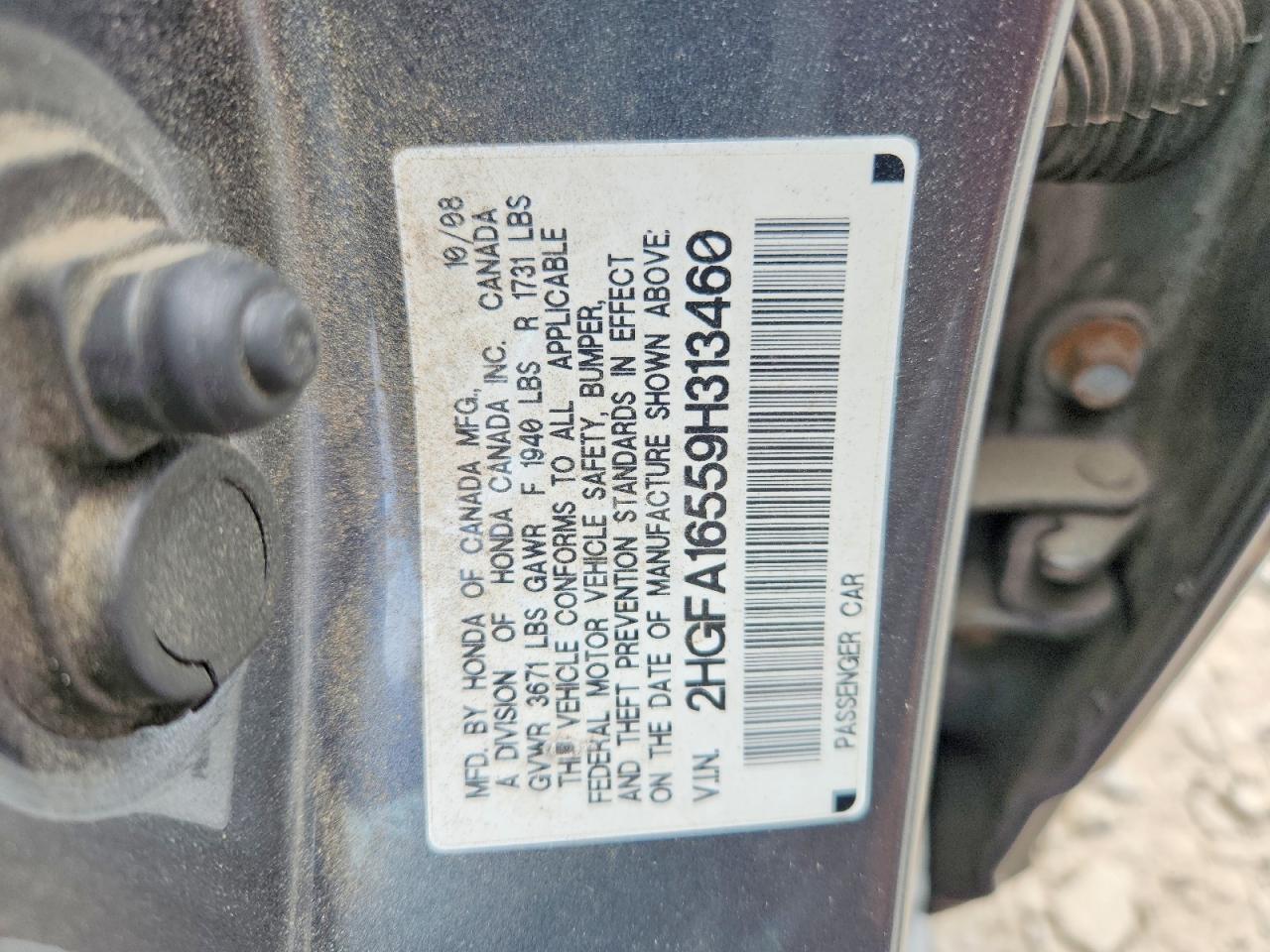 2009 HONDA CIVIC