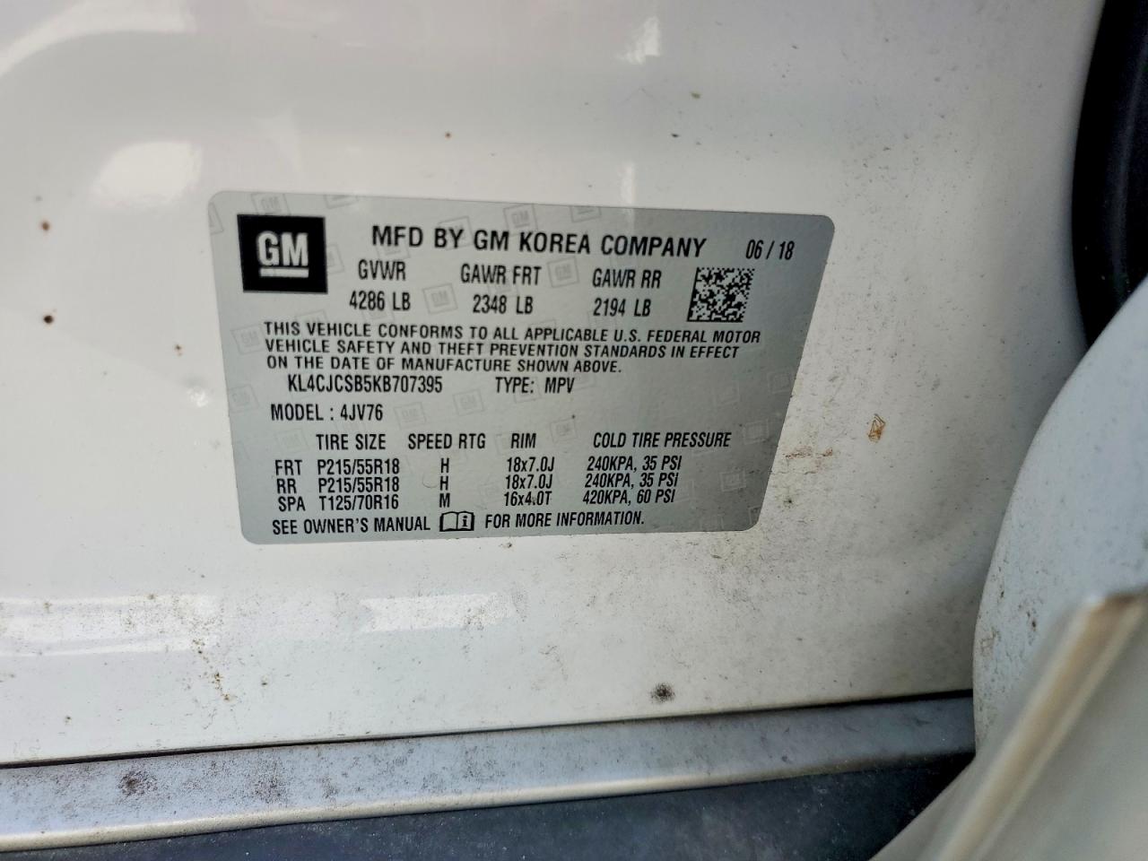 2019 BUICK ENCORE