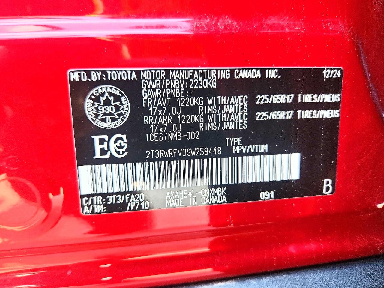 2025 TOYOTA RAV4