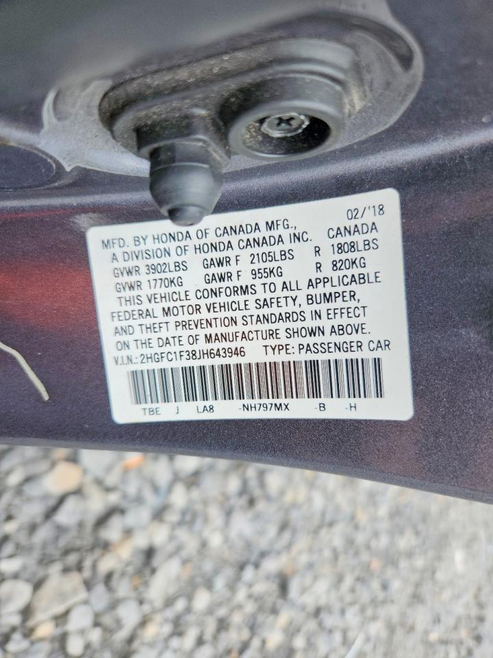 2018 HONDA CIVIC