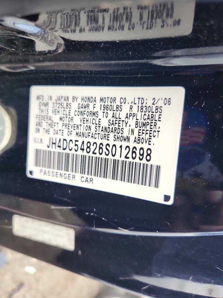 2006 ACURA RSX
