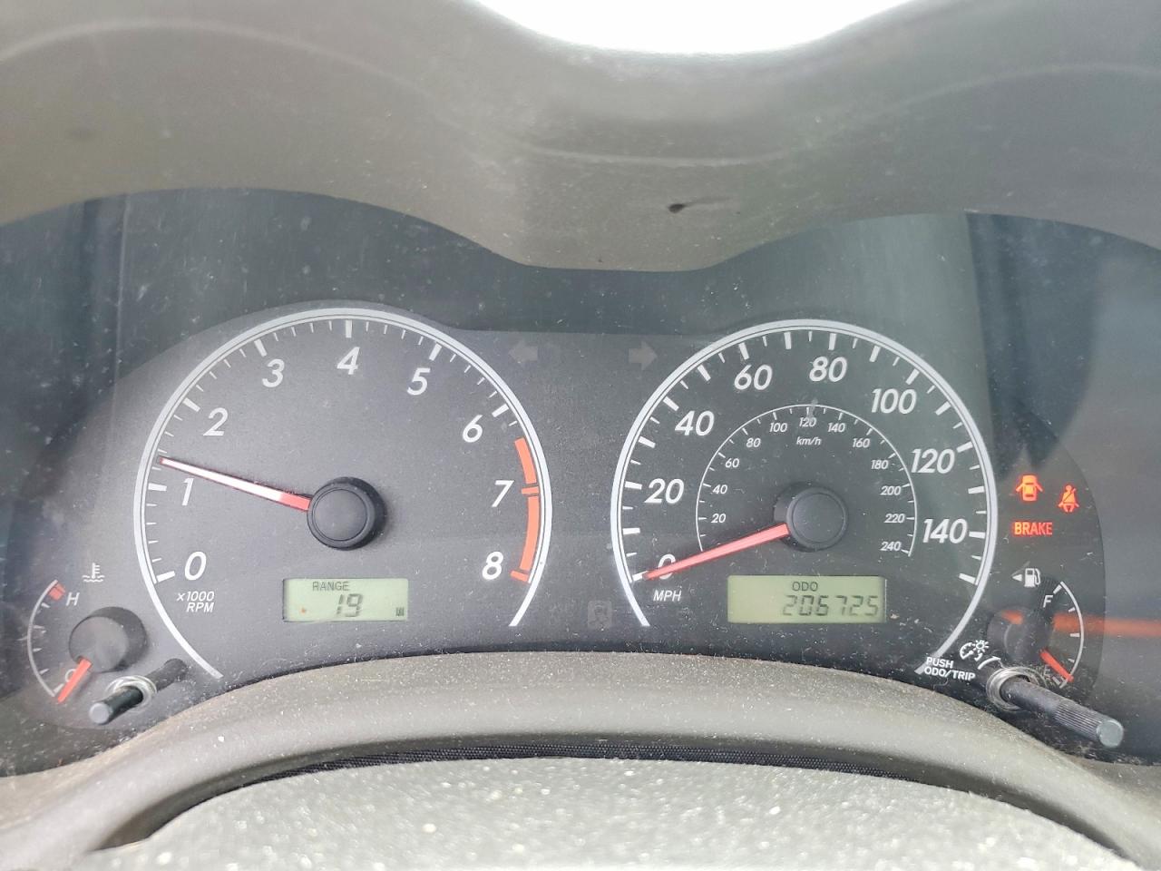 2009 TOYOTA COROLLA