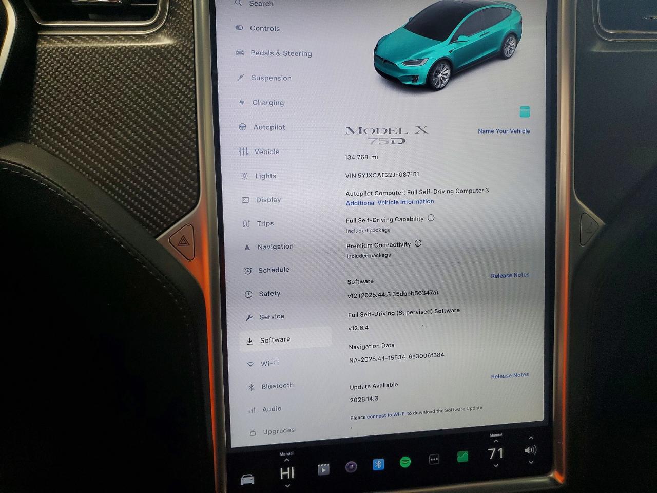 2018 TESLA MODEL X