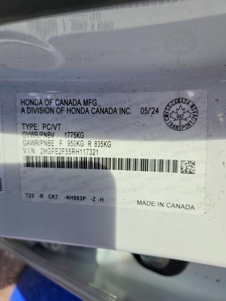 2024 HONDA CIVIC