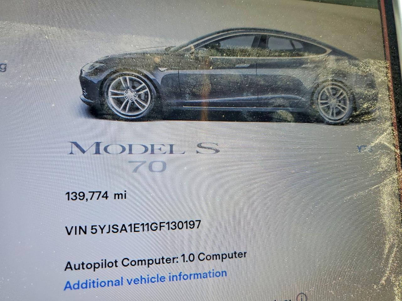 2016 TESLA MODEL S