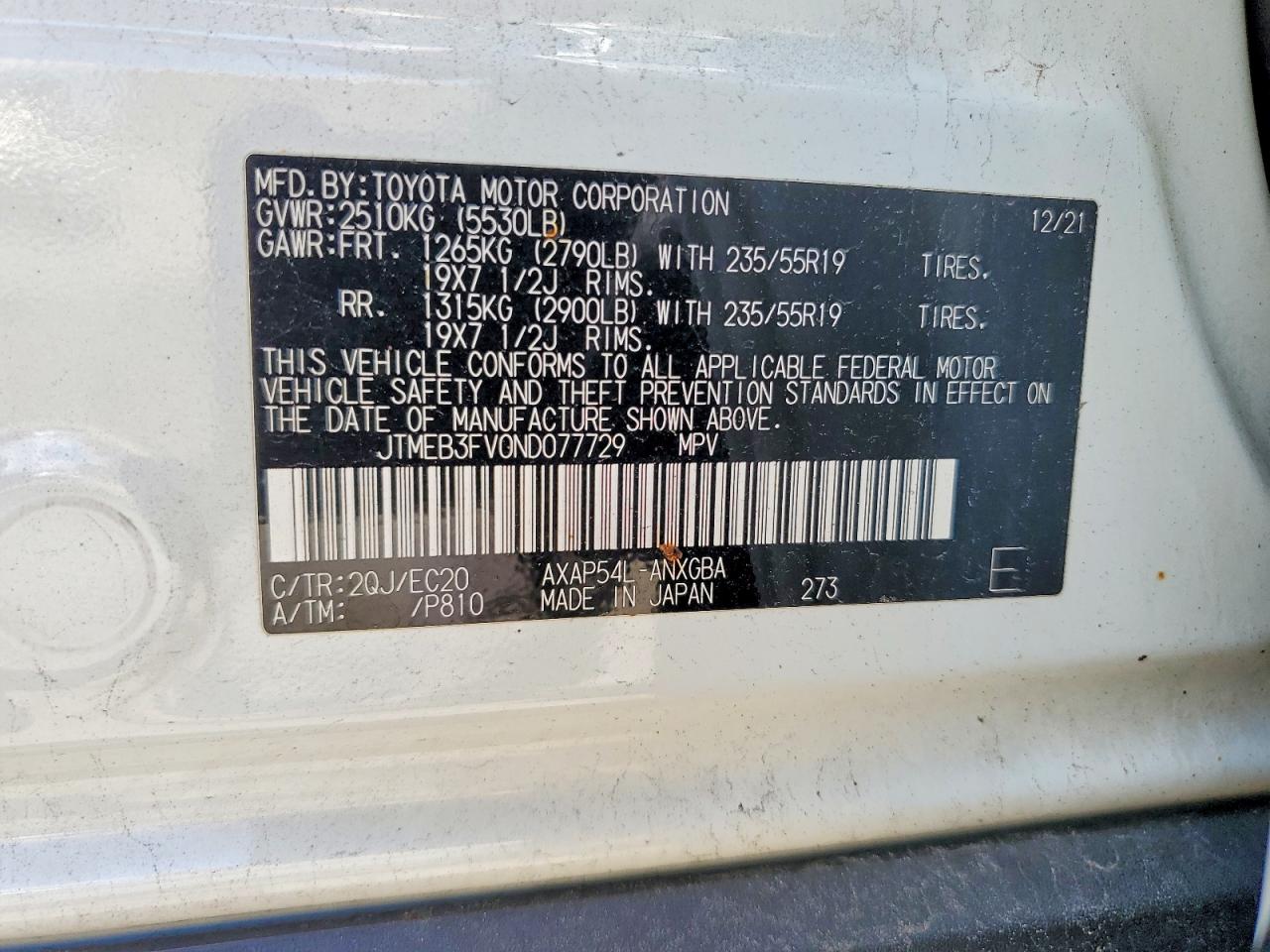 2022 TOYOTA RAV4