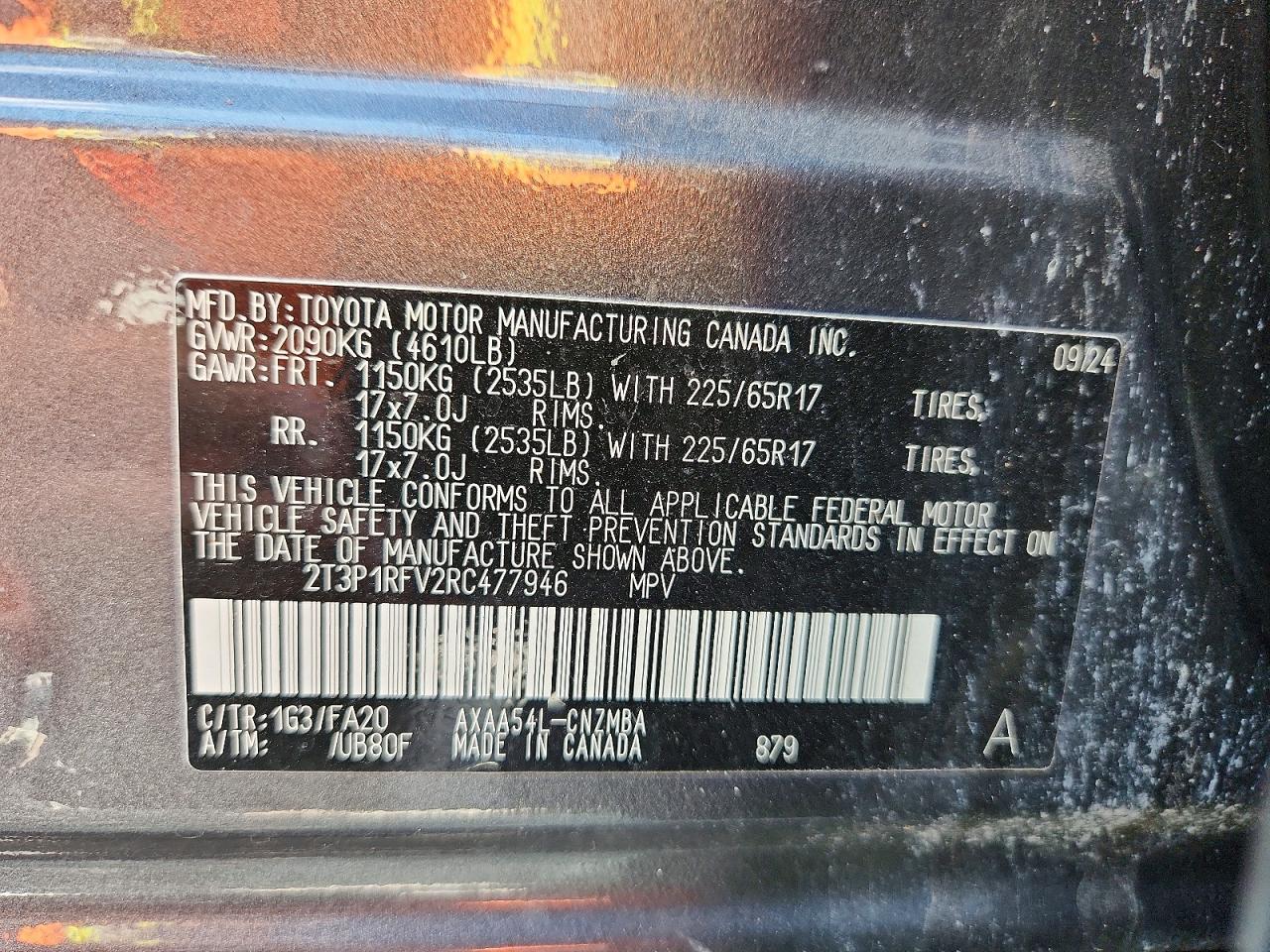 2024 TOYOTA RAV4