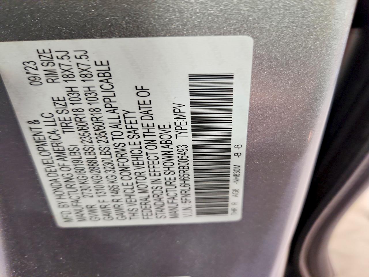 2024 HONDA ODYSSEY