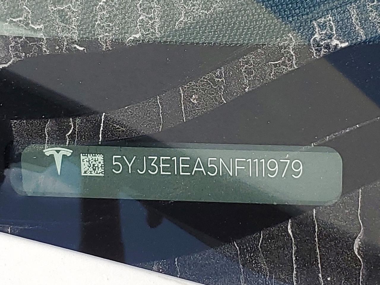 2022 TESLA MODEL 3