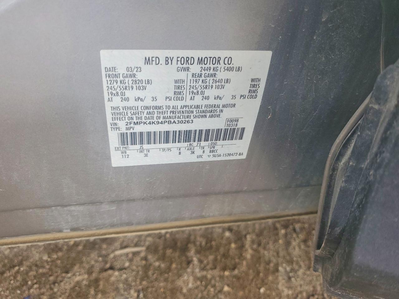 2023 FORD EDGE