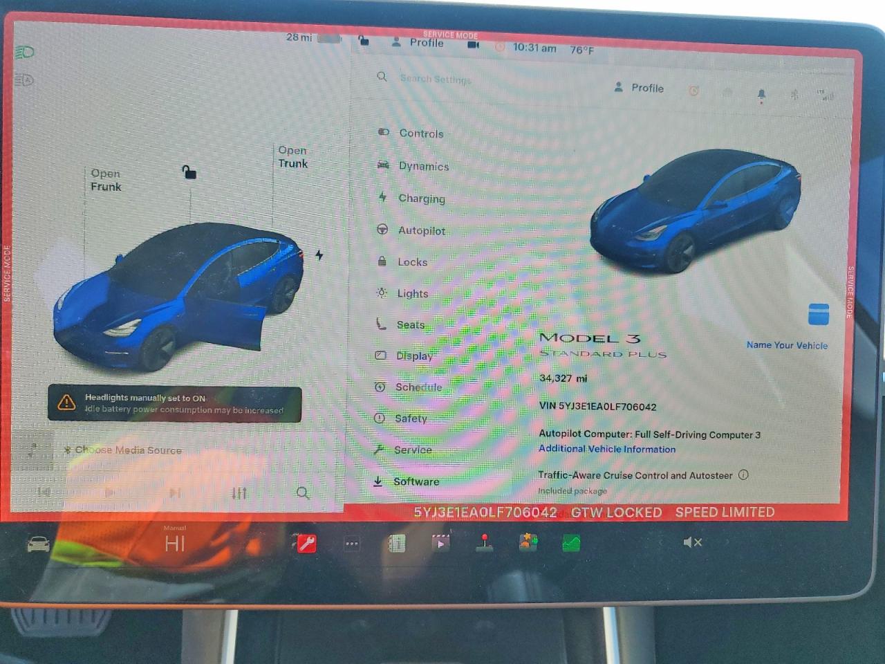 2020 TESLA MODEL 3