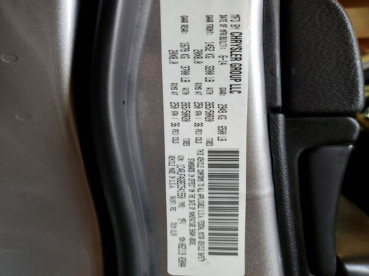 2014 JEEP GRAND CHER