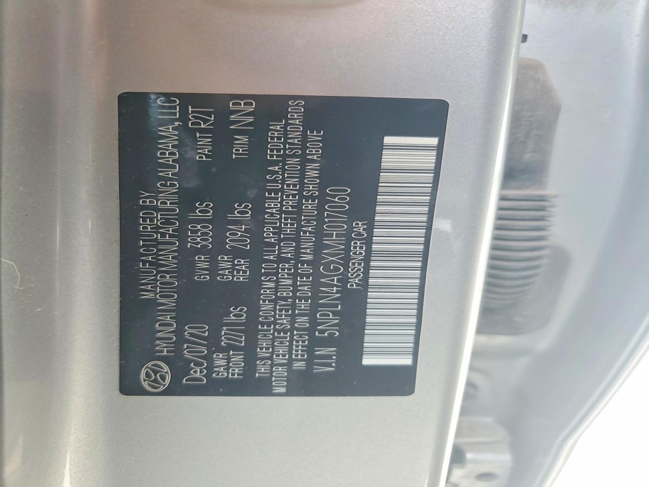 2021 HYUNDAI ELANTRA