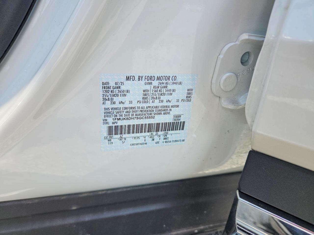 2025 FORD EXPLORER