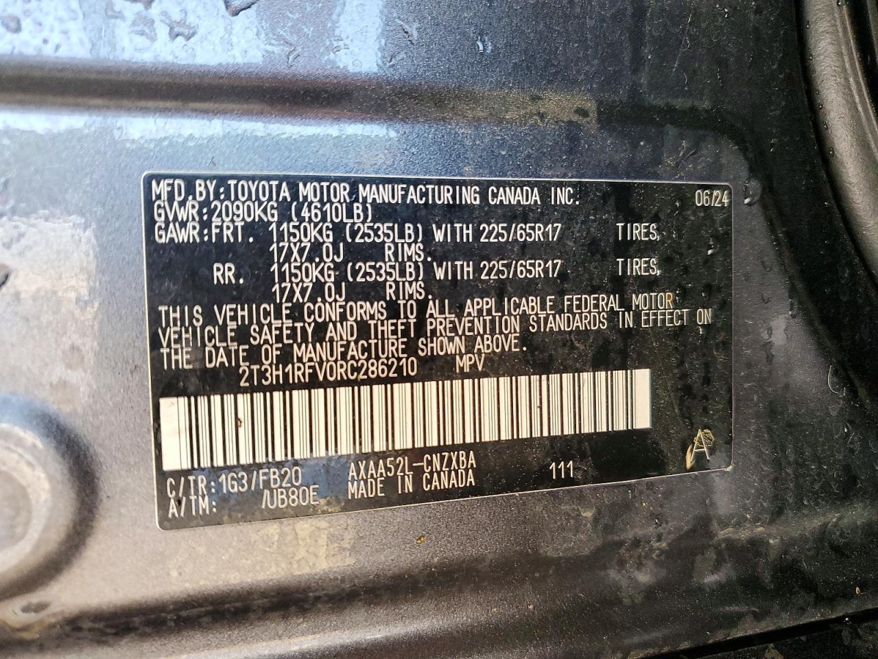 2024 TOYOTA RAV4