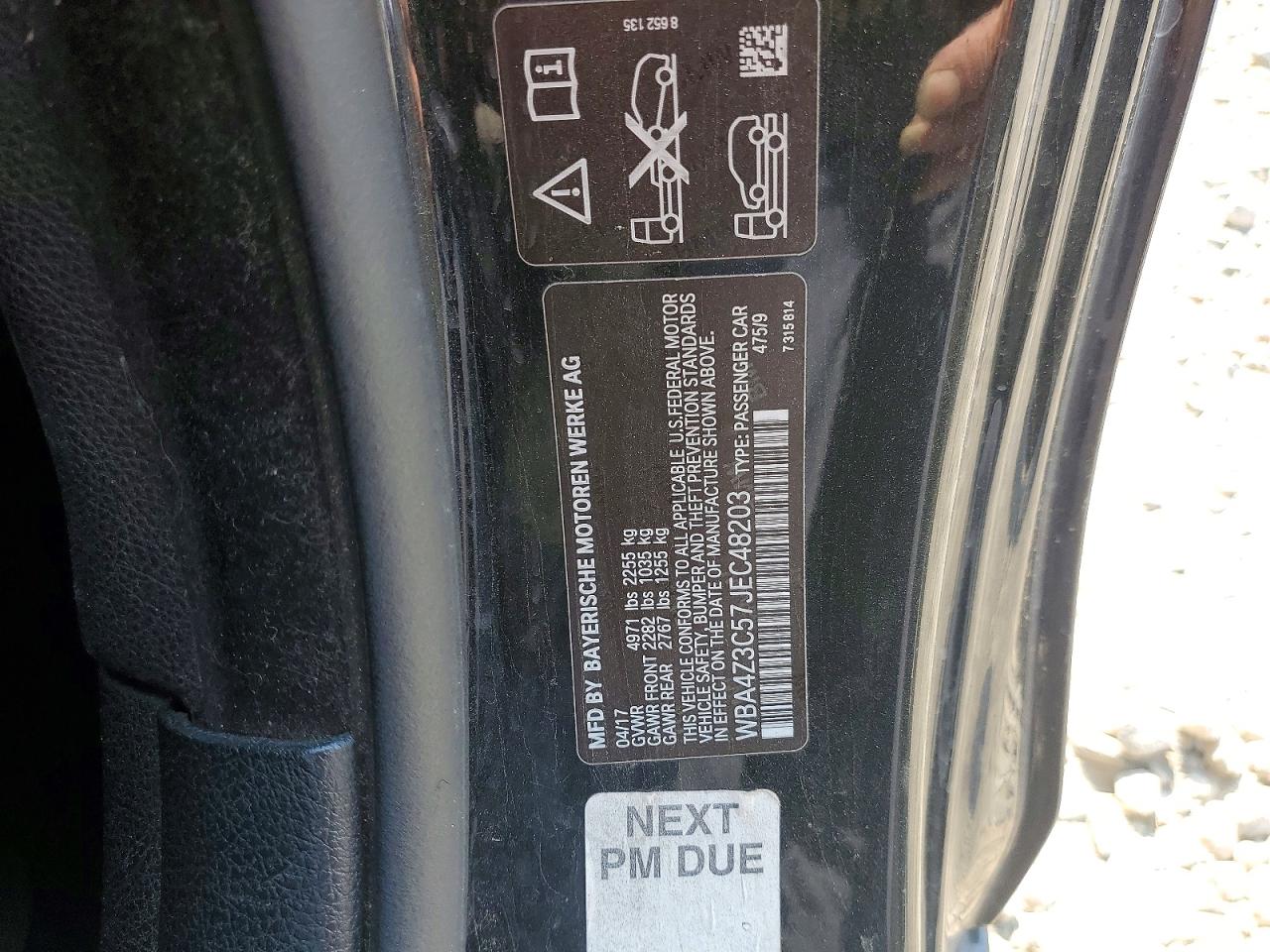 2018 BMW 4 SERIES