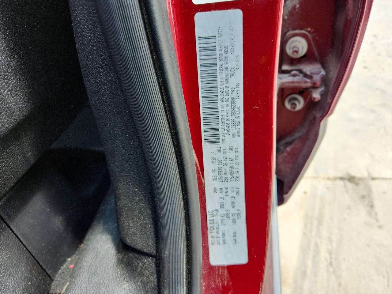 2019 RAM 1500