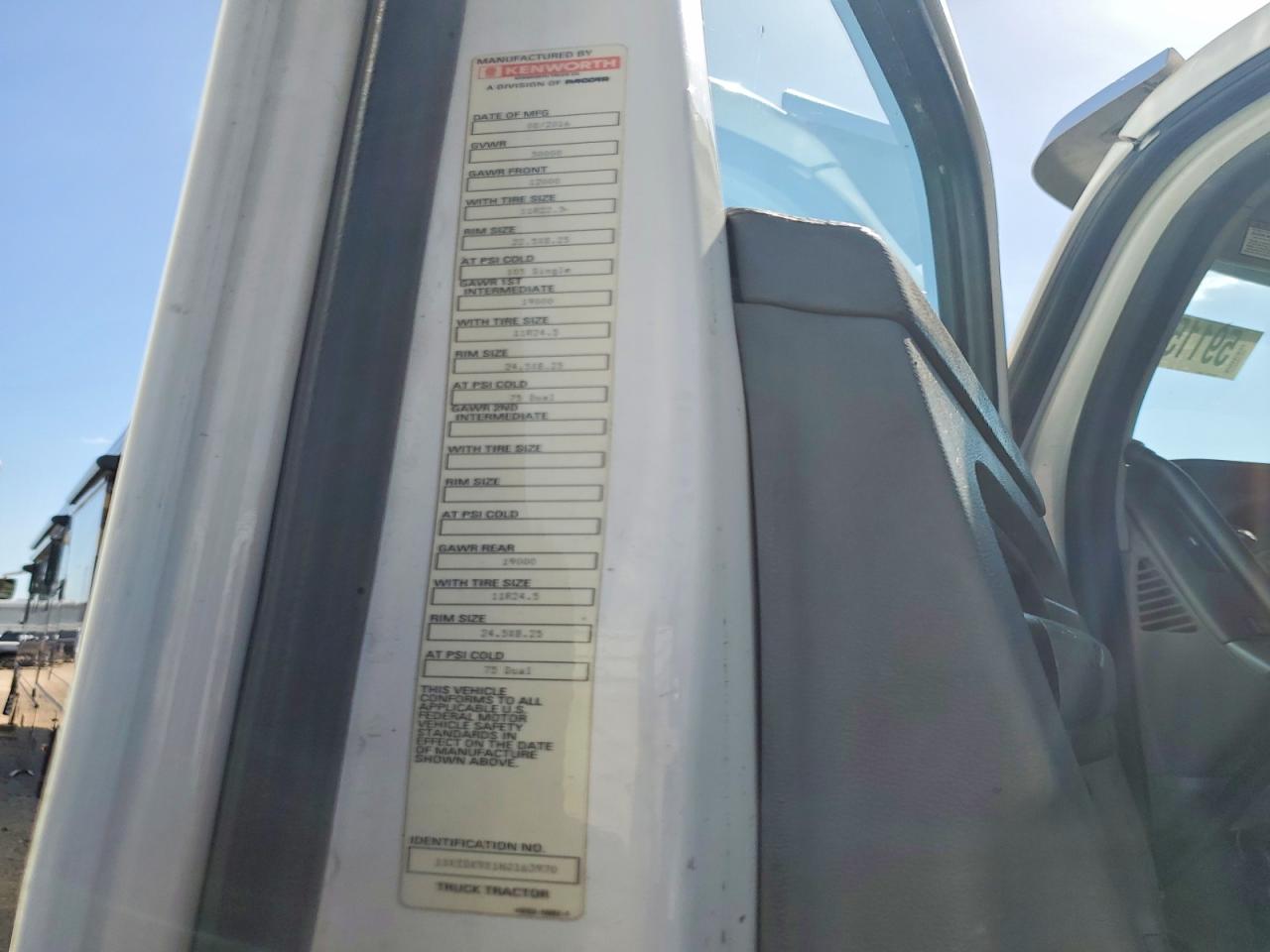 2017 KENWORTH ALL OTHER