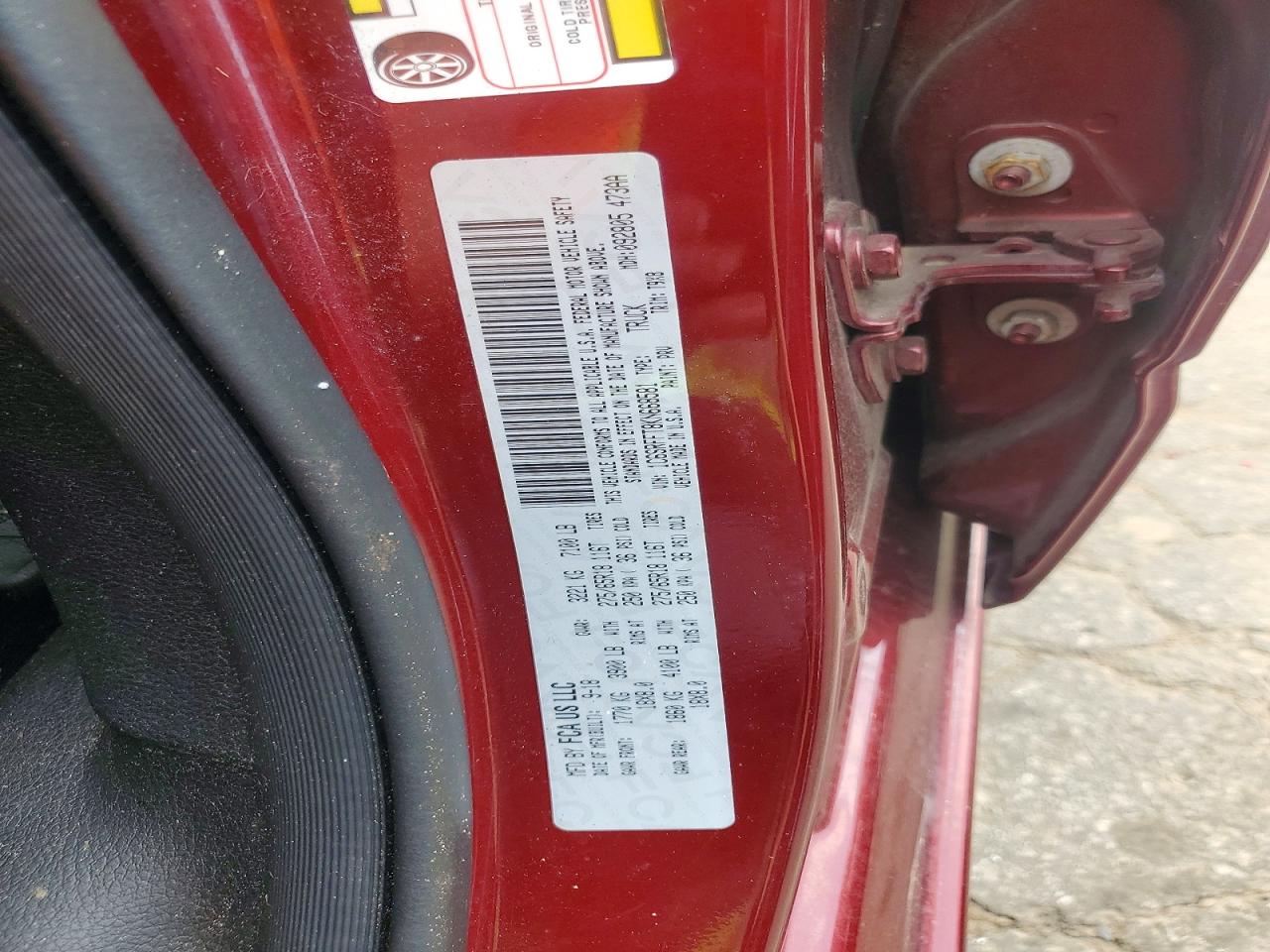 2019 RAM 1500