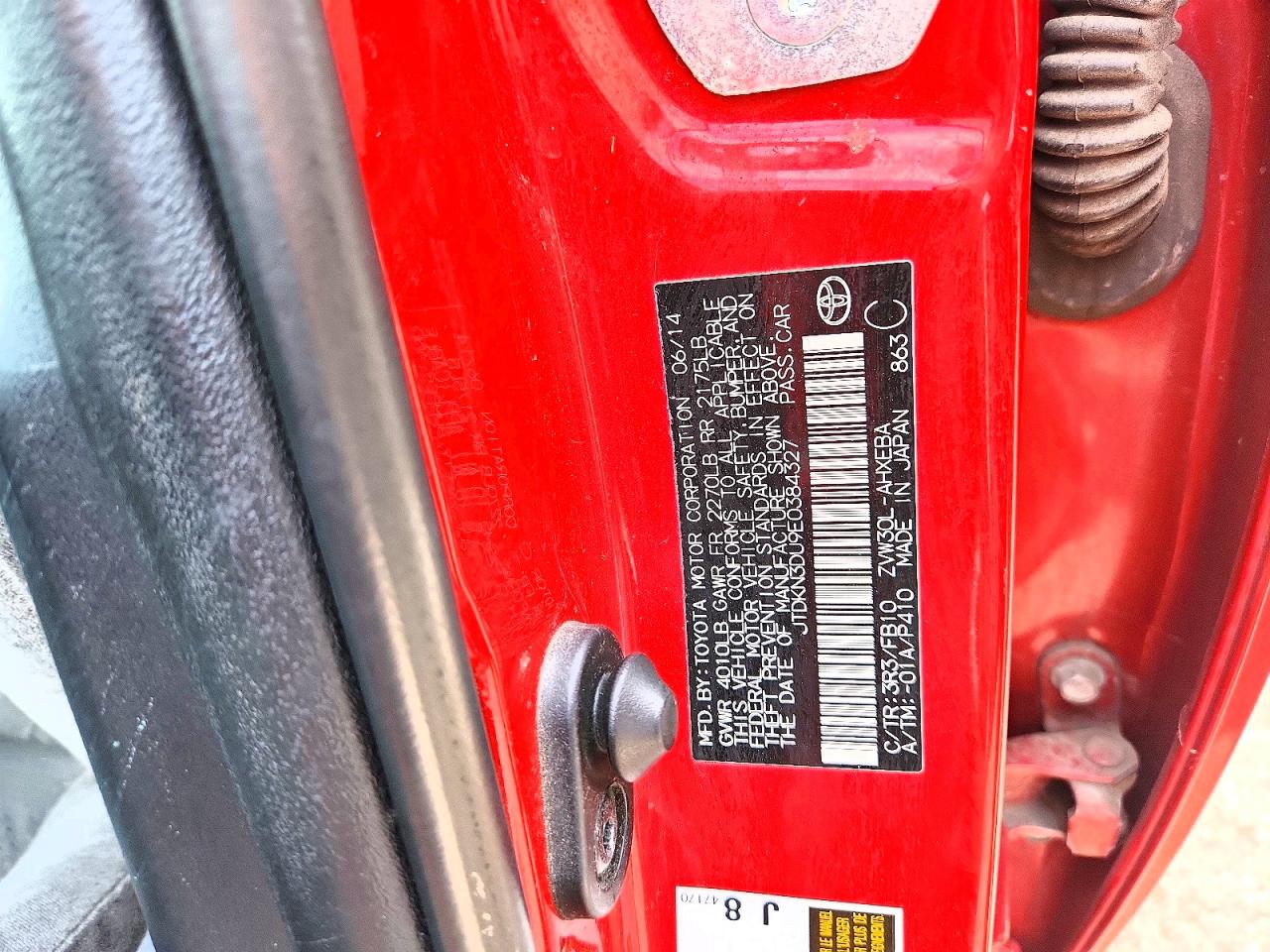 2014 TOYOTA PRIUS