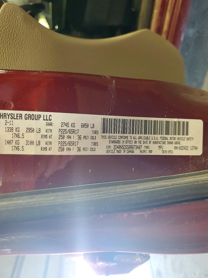 2011 DODGE CARAVAN/GR