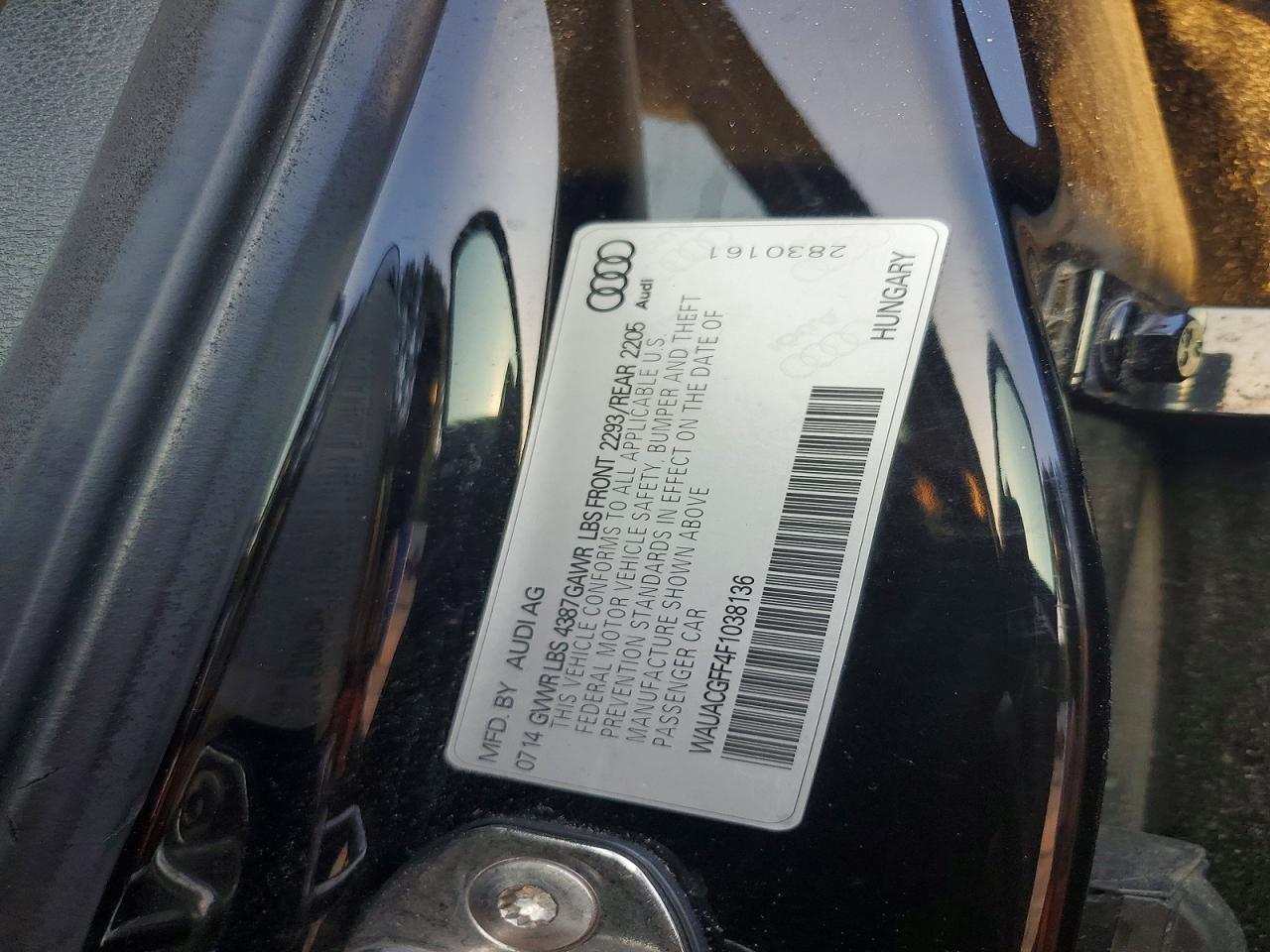 2015 AUDI A3