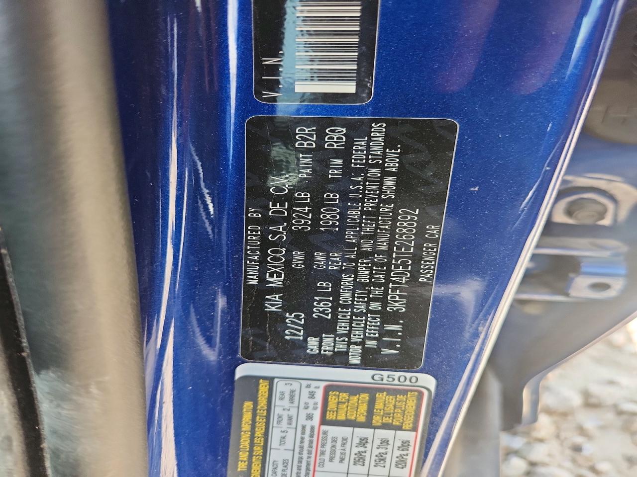 2026 KIA ALL OTHER