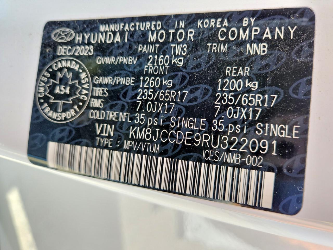 2024 HYUNDAI TUCSON
