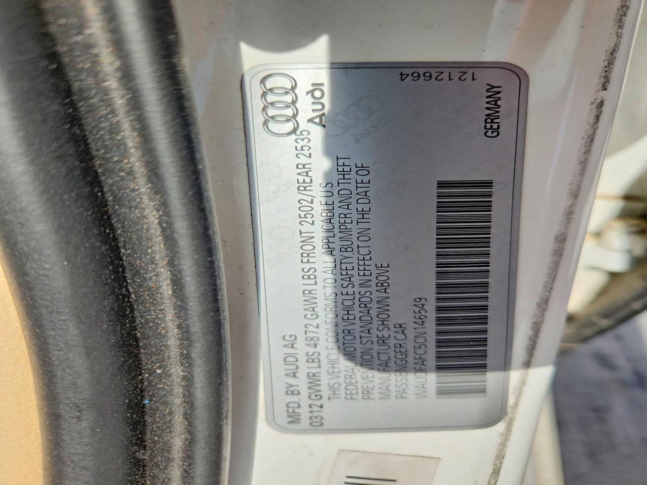 2012 AUDI A6