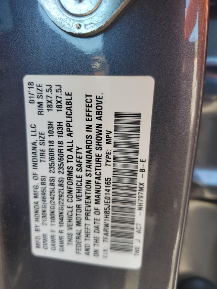 2018 HONDA CRV