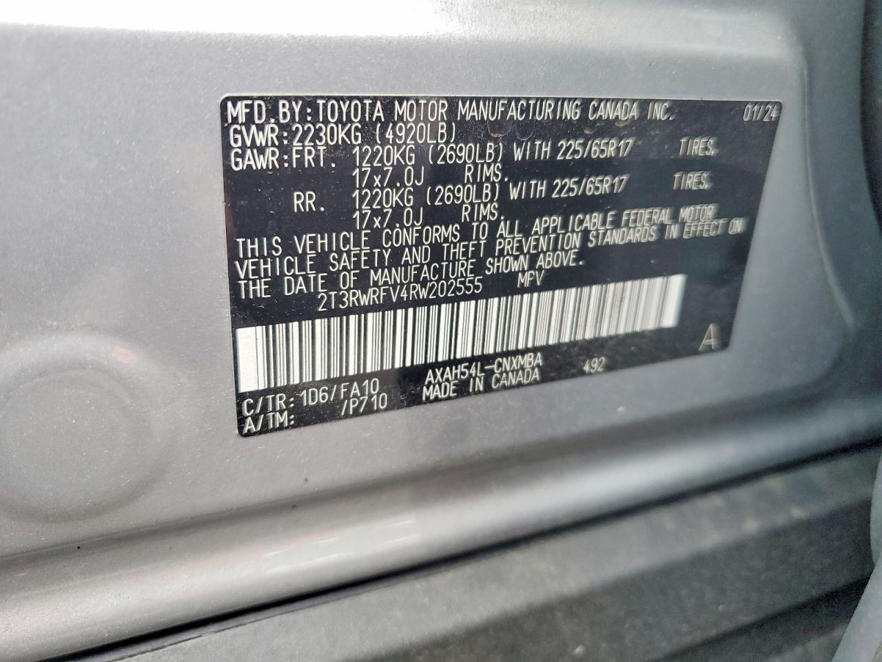 2024 TOYOTA RAV4