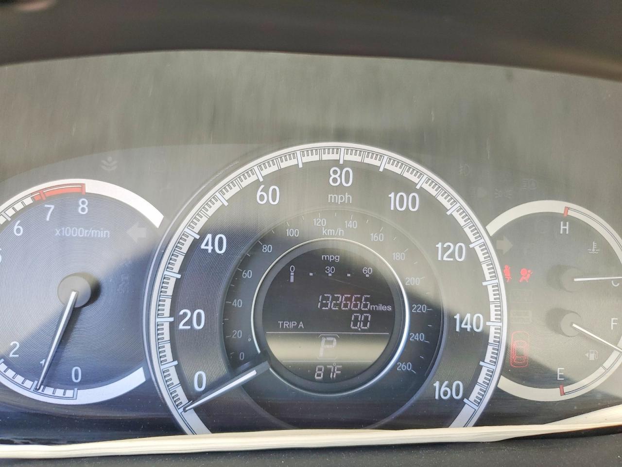 2016 HONDA ACCORD