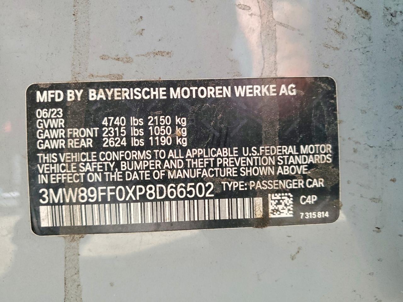2023 BMW 3 SERIES