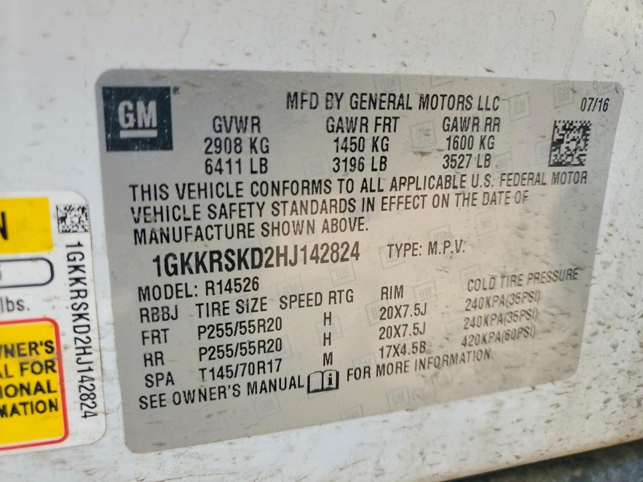 2017 GMC ACADIA