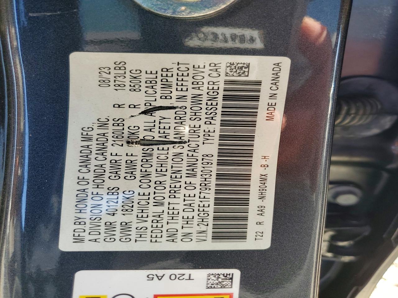 2024 HONDA CIVIC