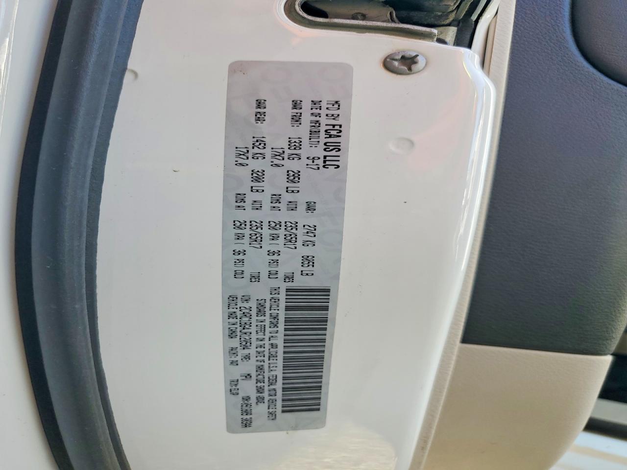 2018 CHRYSLER PACIFICA