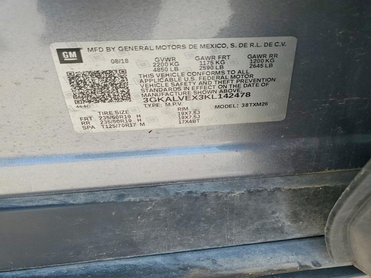 2019 GMC TERRAIN