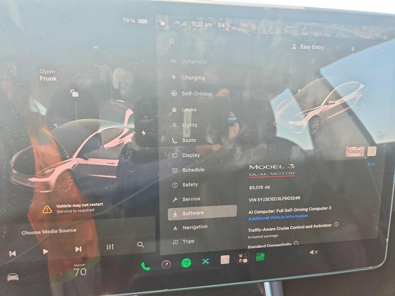 2020 TESLA MODEL 3