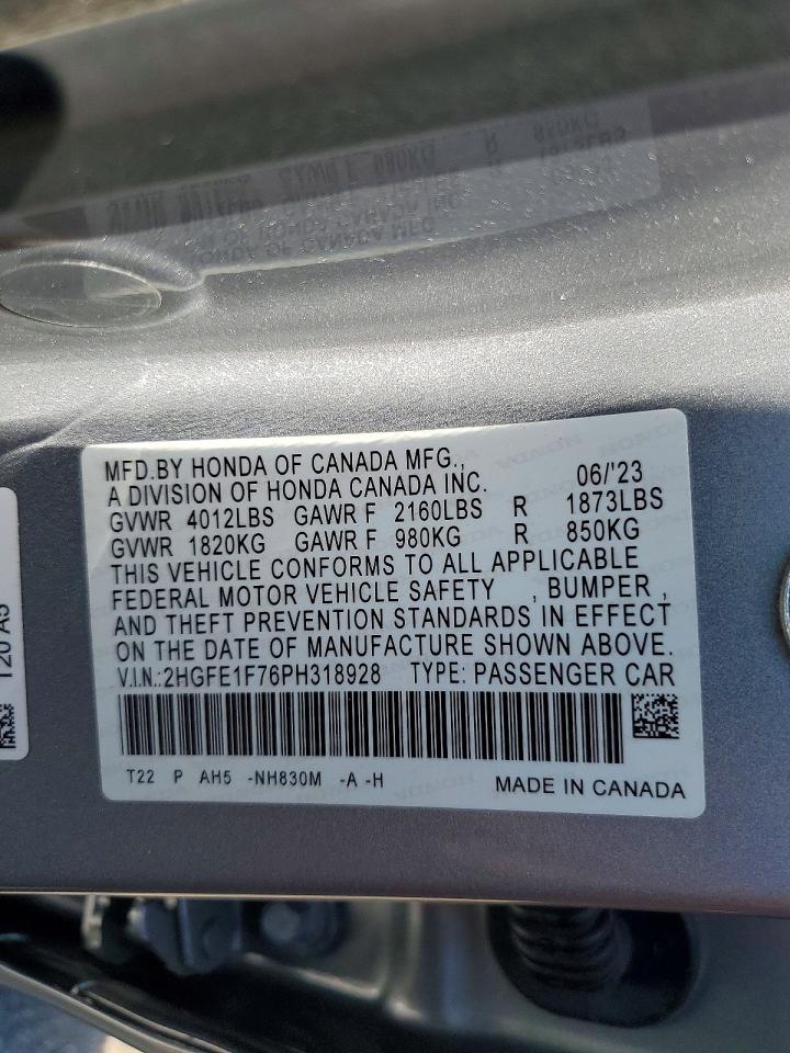2023 HONDA CIVIC