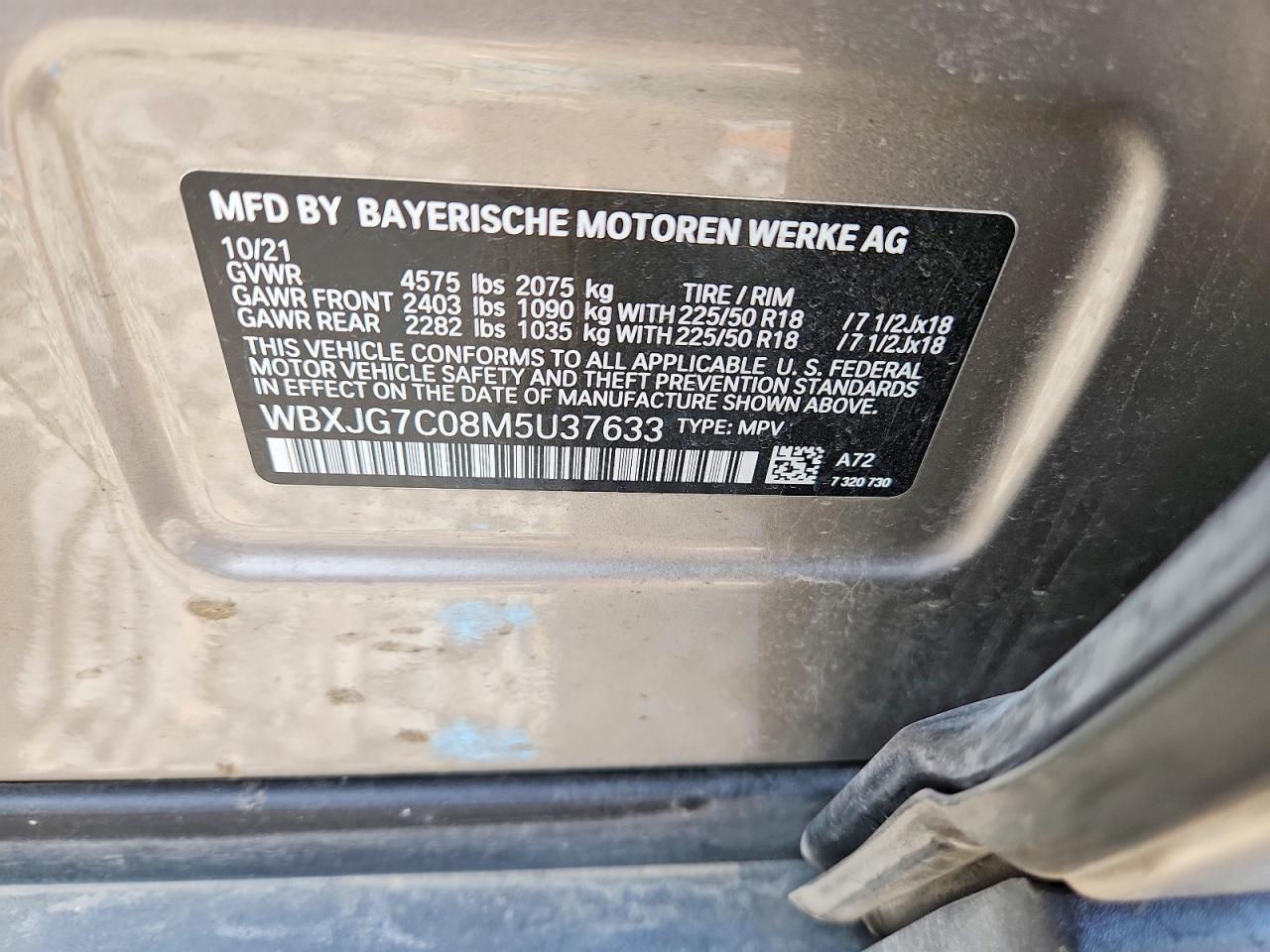 2021 BMW X1