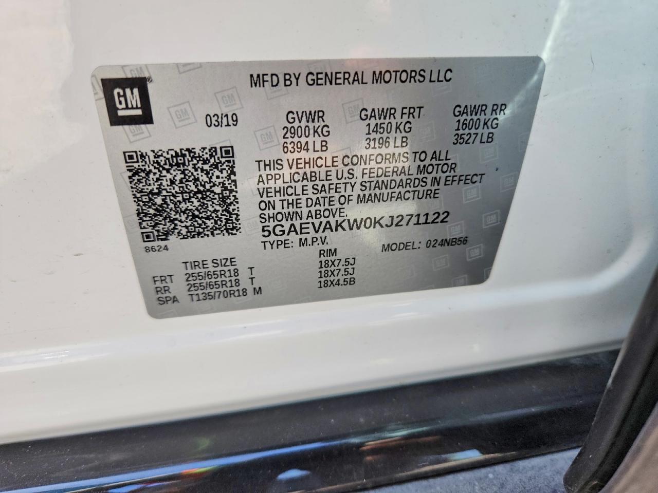 2019 BUICK ENCLAVE
