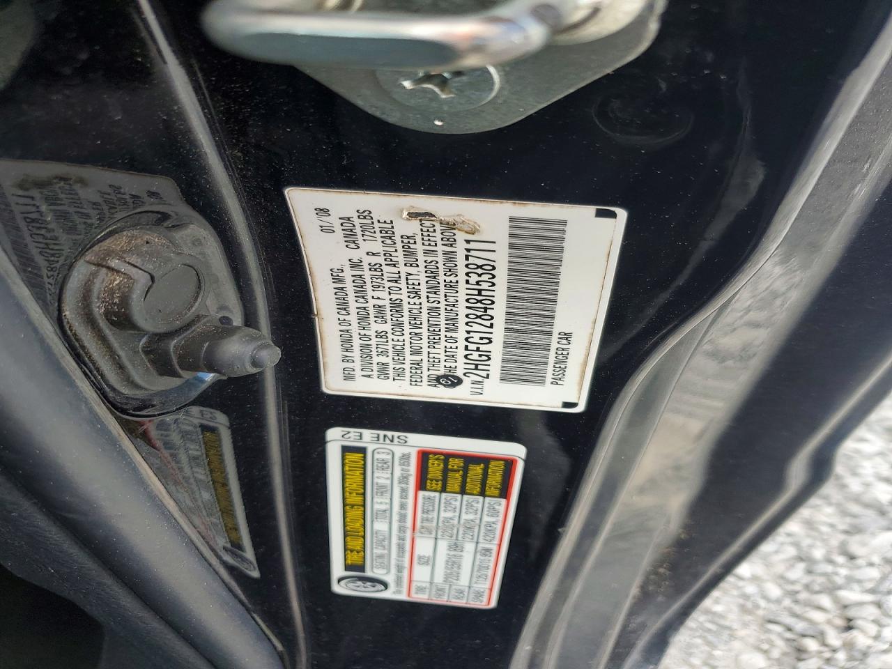 2008 HONDA CIVIC