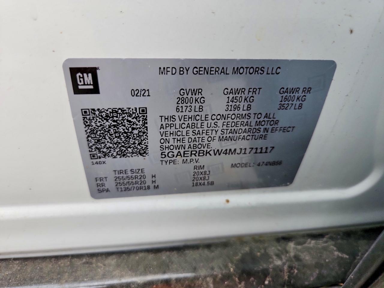 2021 BUICK ENCLAVE