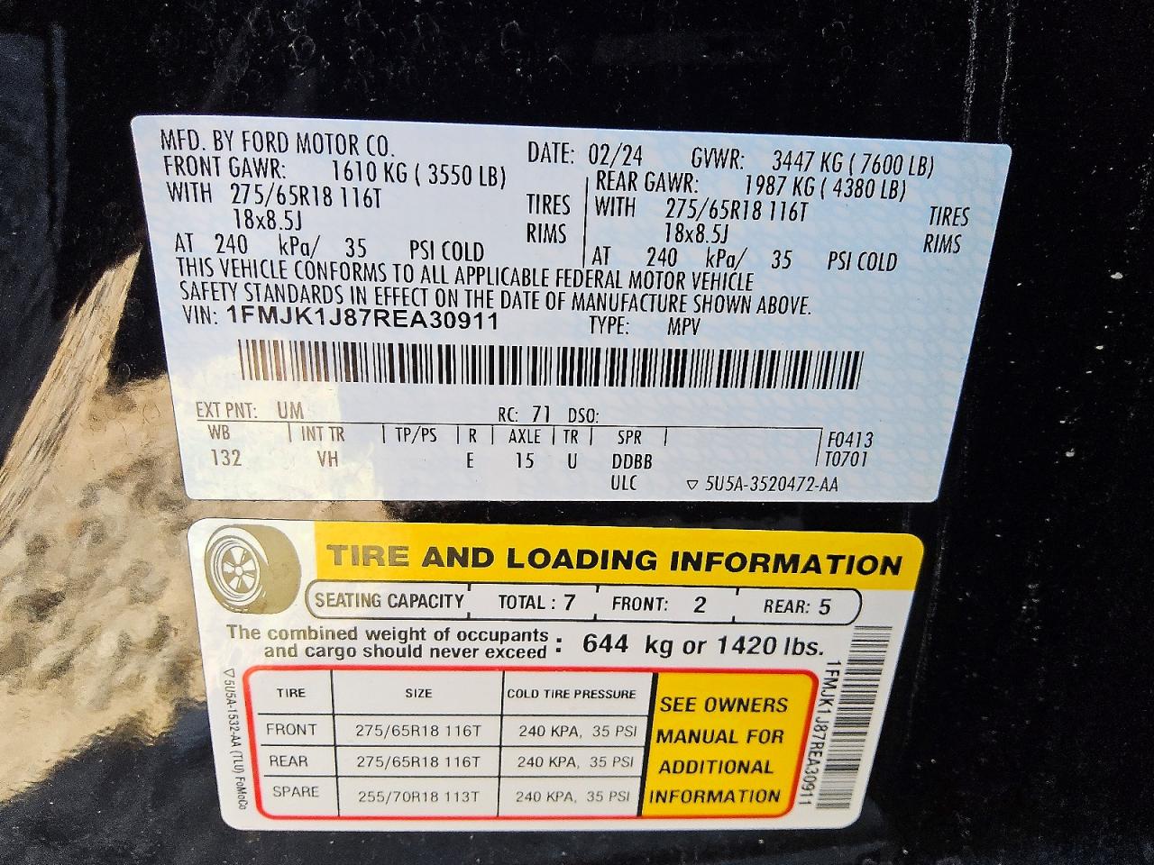2024 FORD EXPEDITION