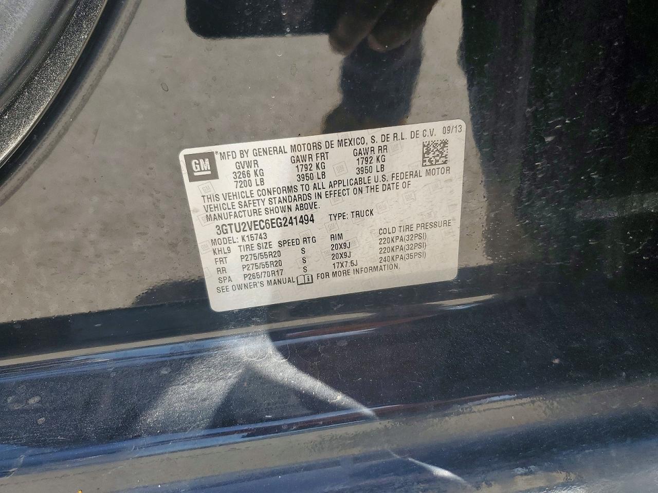 2014 GMC SIERRA