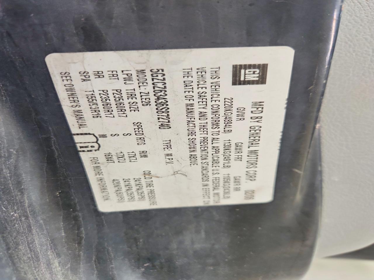 2006 SATURN VUE